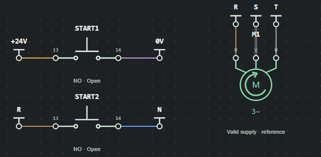 Supply and phase identities with Live Colors